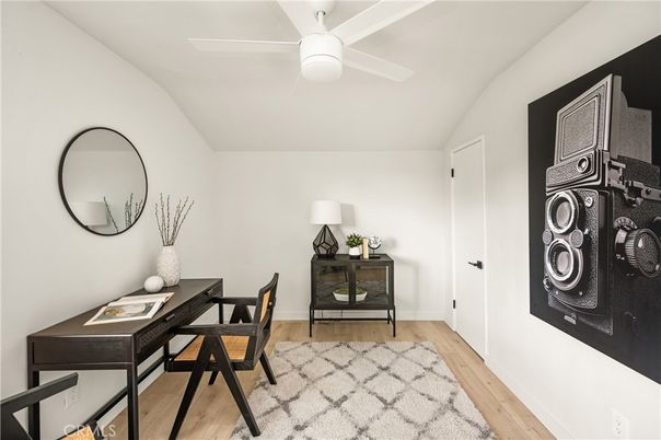 Home Office, Interior, Wood Texture Flooring