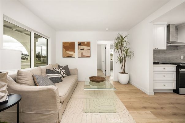 Interior, Kitchen, Living room, Wood Texture Flooring