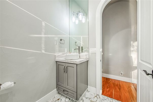 Bathroom, Interior, Marble, Wood Texture Flooring
