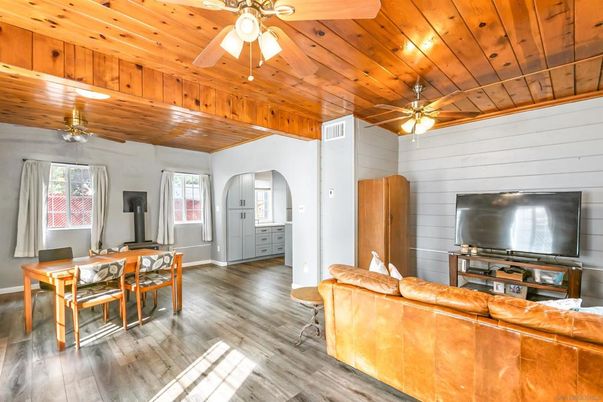 Dining room, Interior, Living room, Wooden Ceilings, Wood Texture Flooring