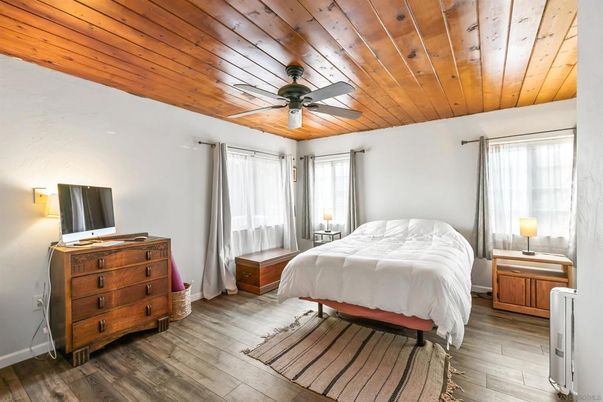 Bedroom, Interior, Wooden Ceilings, Wood Texture Flooring
