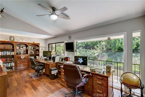 Home Office, Interior, Wood Texture Flooring