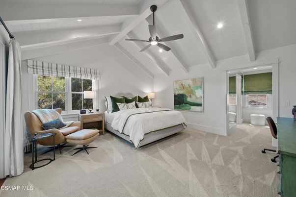 Bedroom, Home Office, Interior, Recessed Lighting