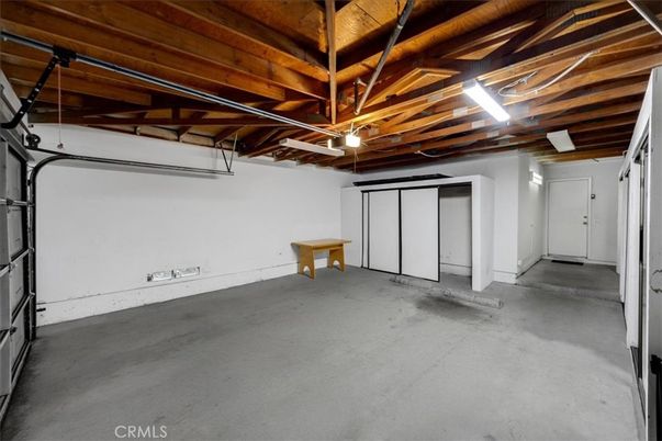 Garage, Interior, Wooden Beams, Wooden Ceilings