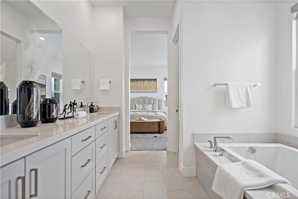 Bathroom, Bedroom, Dual Sink Vanities, Interior, Recessed Lighting