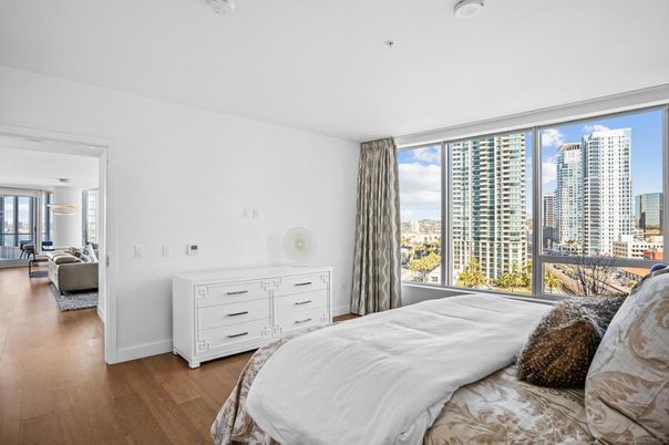 Bedroom, Interior, Water, Wood Texture Flooring