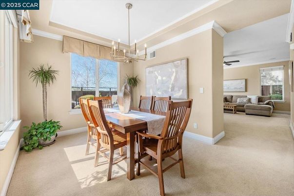 Dining room, Interior, Pendant Lights
