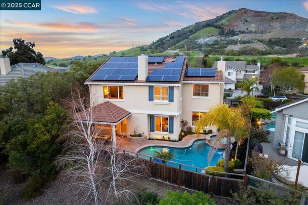 Exterior, Pool, Solar Panels