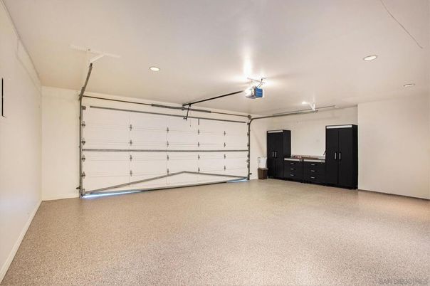 Garage, Interior, Recessed Lighting