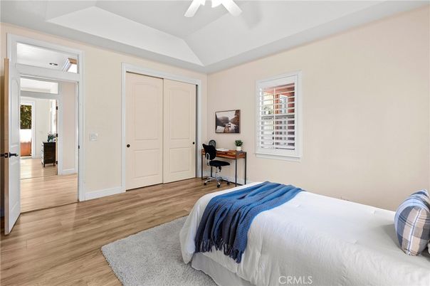 Bedroom, Home Office, Interior, Wood Texture Flooring