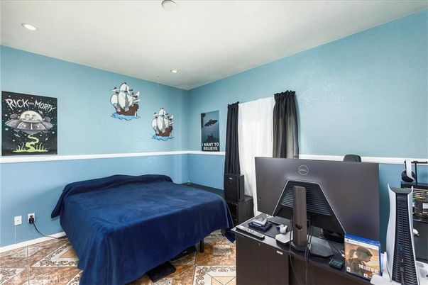 Bedroom, Home Office, Interior, Recessed Lighting