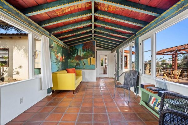 Interior, Wooden Beams