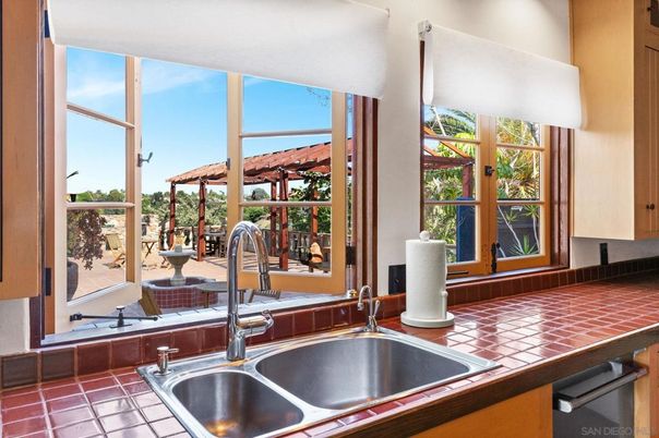 Interior, Kitchen, Tile Countertops