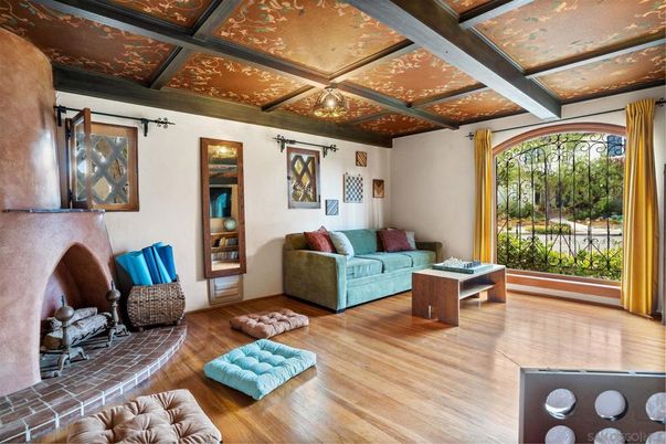 Fireplace, Interior, Living room, Wood Texture Flooring