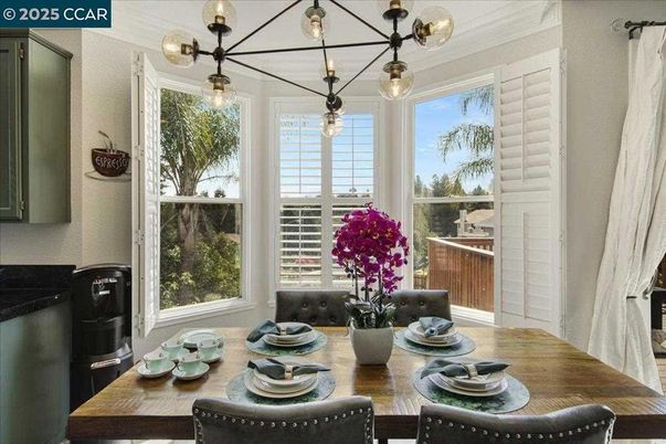 Dining room, Interior, Pendant Lights