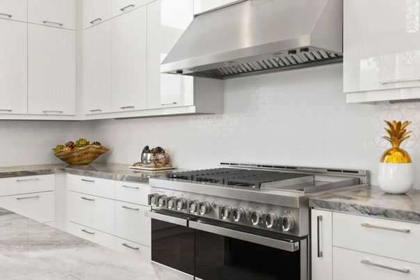 Interior, Kitchen, Stainless Steel Appliances