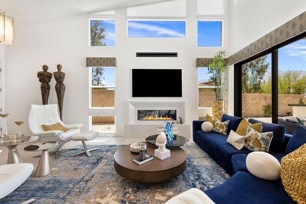 Fireplace, Interior, Living room