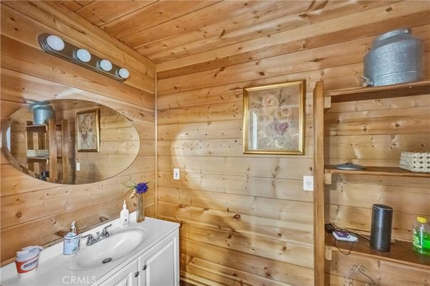 Bathroom, Interior, Wooden Ceilings, Wooden Walls