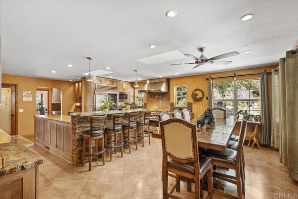 Dining room, Interior, Kitchen, Pendant Lights, Recessed Lighting