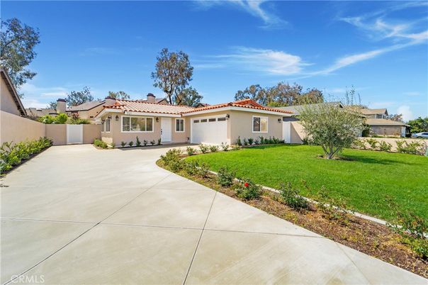 Attached, Backyard, Exterior, Facade, Spanish Mediterranean