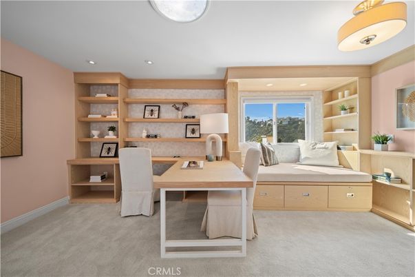 Home Office, Interior, Recessed Lighting