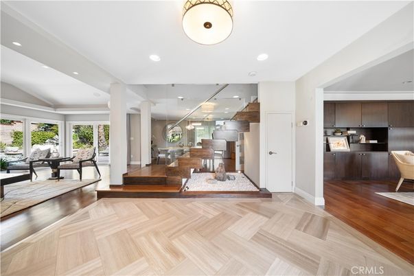 Interior, Recessed Lighting, Wood Texture Flooring