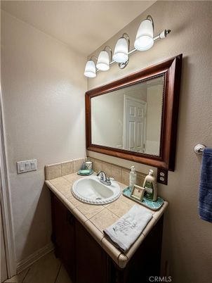 Bathroom, Dual Sink Vanities, Interior, Tile Countertops