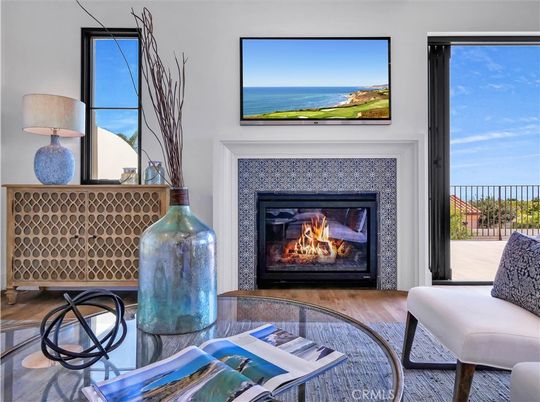 Fireplace, Interior, Water, Wood Texture Flooring
