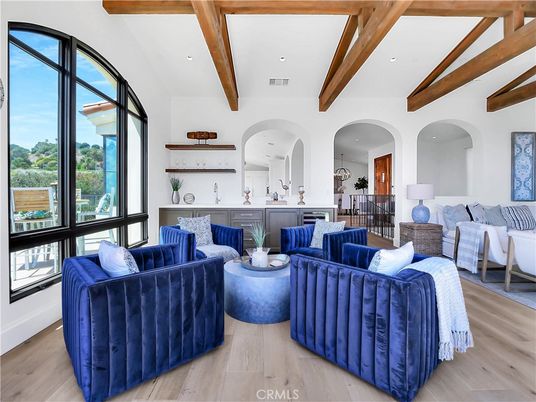 Interior, Living room, Recessed Lighting, Wooden Beams, Wood Texture Flooring