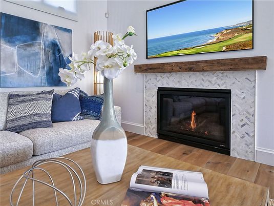 Fireplace, Interior, Living room, Water, Wood Texture Flooring
