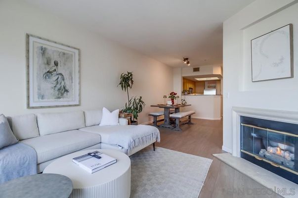 Dining room, Fireplace, Interior, Living room, Wood Texture Flooring