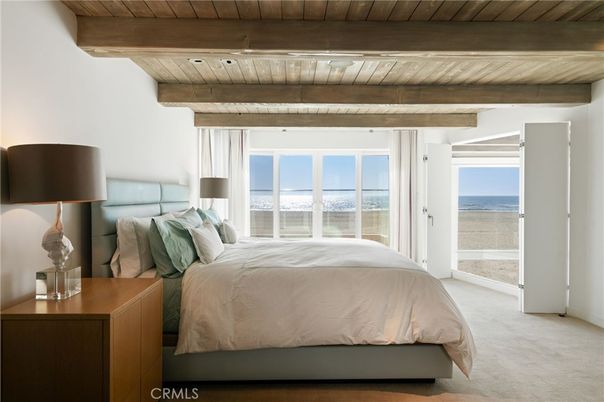 Bedroom, Interior, Water, Wooden Beams, Wooden Ceilings