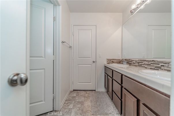 Bathroom, Dual Sink Vanities, Interior, Tile Countertops