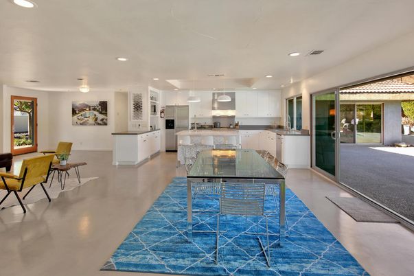 Dining room, Interior, Kitchen, Pendant Lights, Recessed Lighting