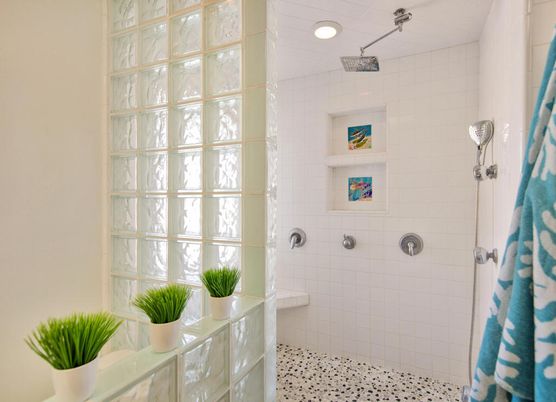 Bathroom, Interior, Recessed Lighting