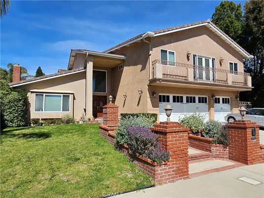 Attached, Backyard, Exterior, Facade, Mediterranean