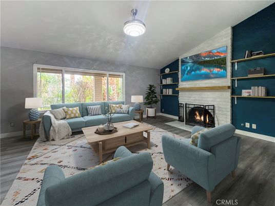 Fireplace, Interior, Living room, Wood Texture Flooring