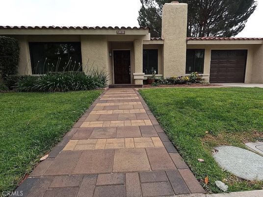 Attached, Exterior, Facade, Spanish Mediterranean