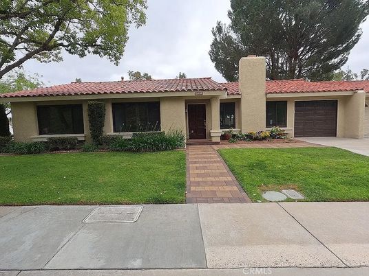Attached, Backyard, Exterior, Facade, Spanish Mediterranean