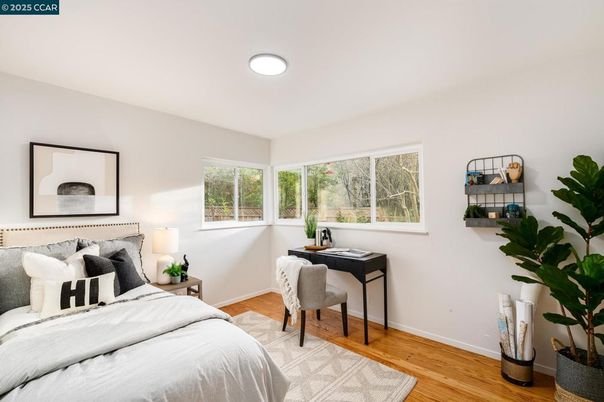Bedroom, Home Office, Interior, Wood Texture Flooring