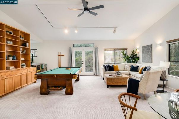 Billiard Table, Game Room, Interior, Living room