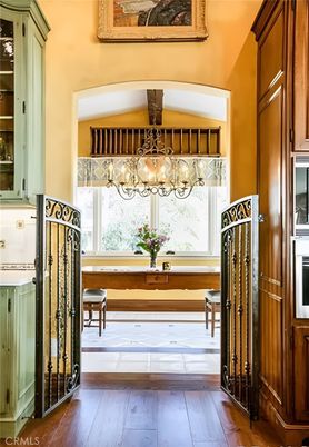Chandelier, Interior, Wood Texture Flooring