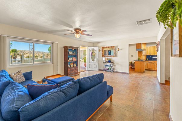 Interior, Kitchen, Living room