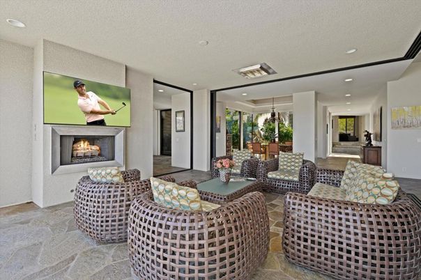 Fireplace, Interior, Living room, Recessed Lighting