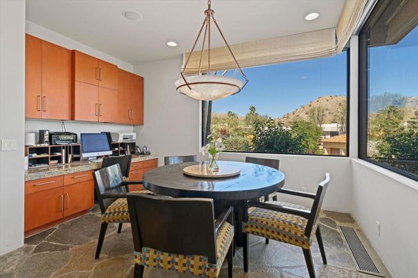 Dining room, Interior, Kitchen, Pendant Lights, Recessed Lighting