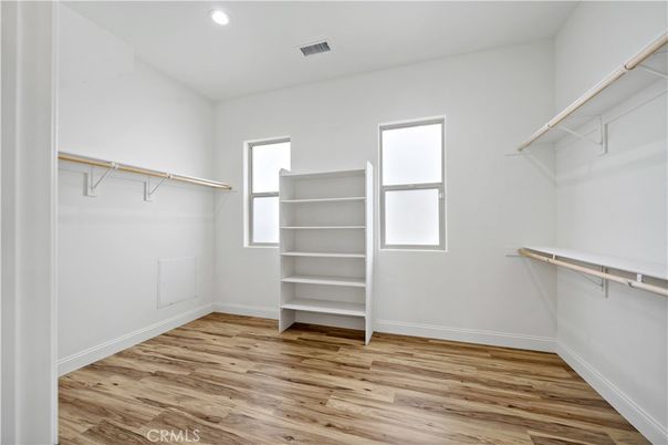 Interior, Recessed Lighting, Walk-in Closets, Wood Texture Flooring