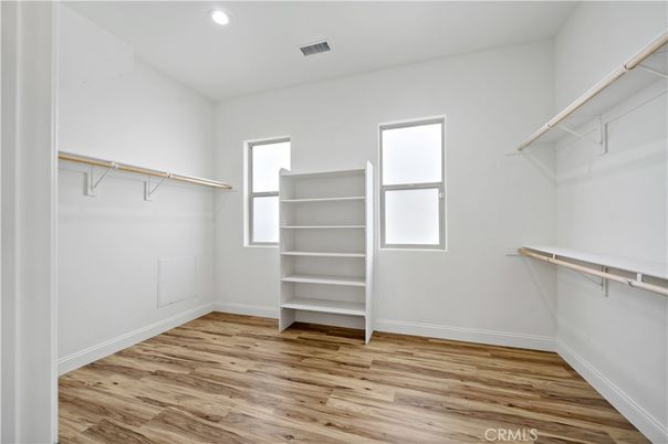Interior, Recessed Lighting, Walk-in Closets, Wood Texture Flooring