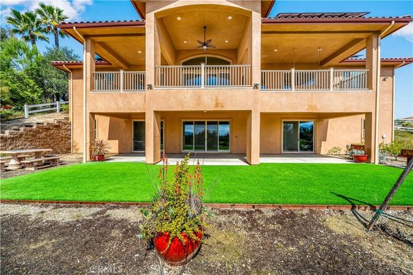 Backyard, Exterior, Facade, Mediterranean