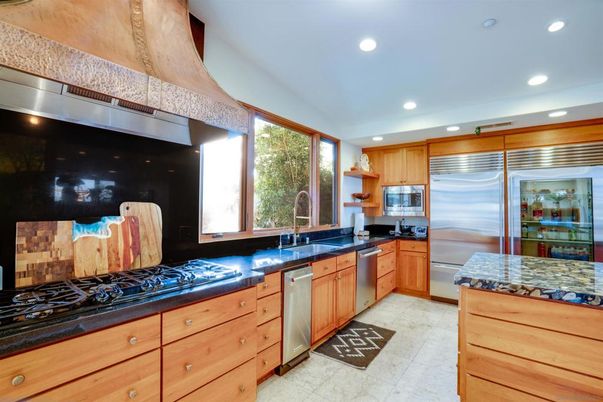 Interior, Kitchen, Recessed Lighting, Stainless Steel Appliances