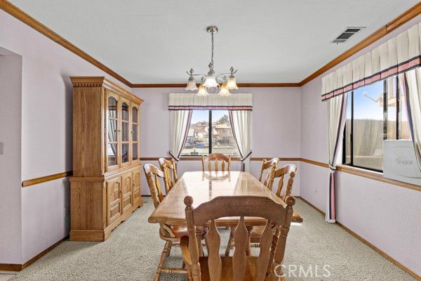 Chandelier, Dining room, Interior